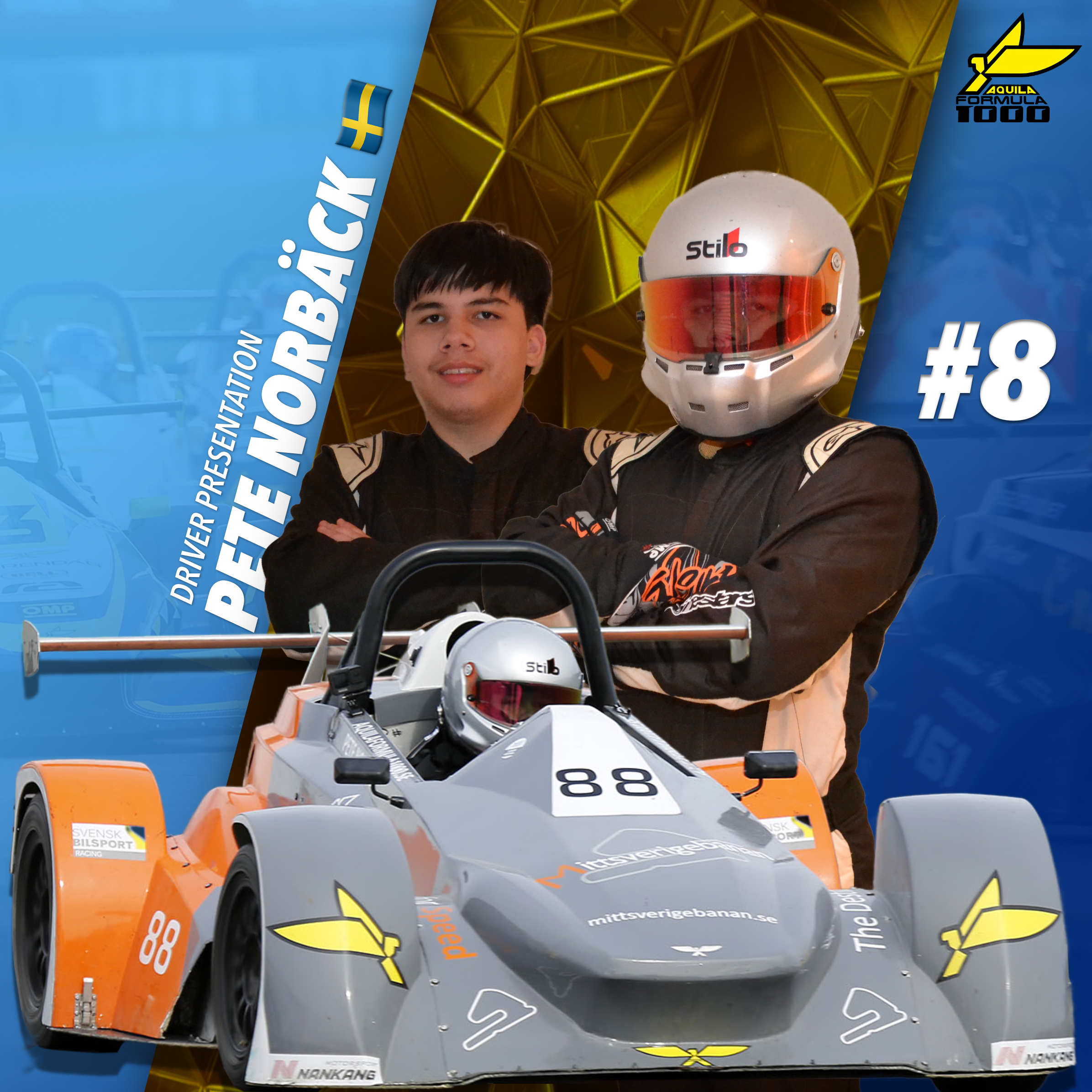 📣 Driver Presentation – 🇸🇪 Pete Norbäck
