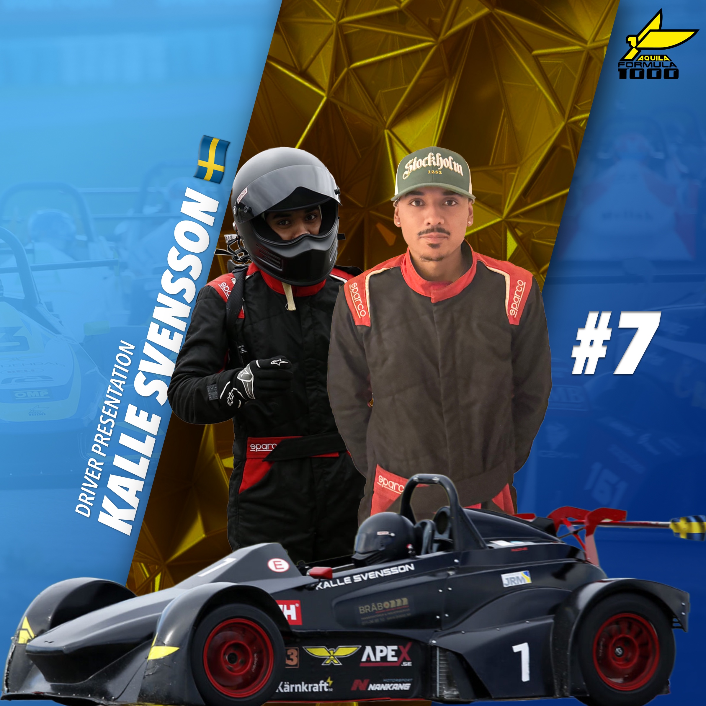 📣 Driver Presentation – 🇸🇪 Kalle Svensson