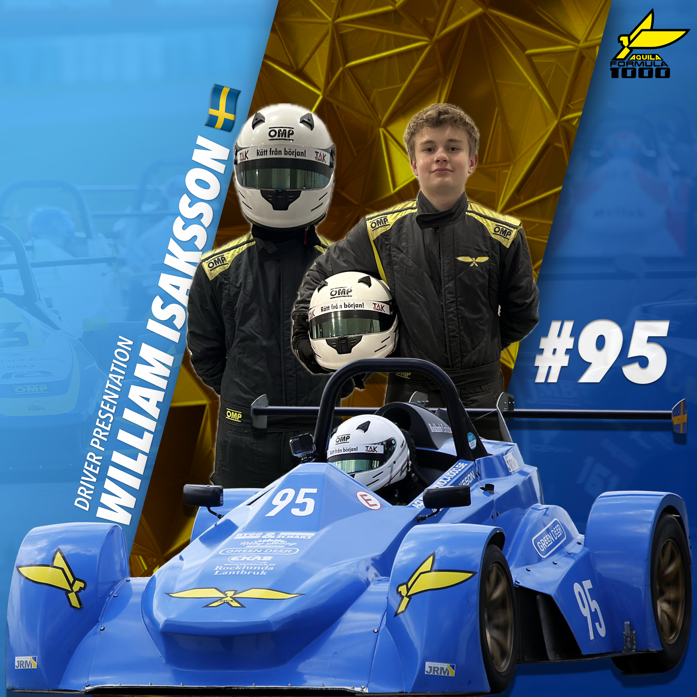 📣 Driver Presentation – 🇸🇪 William Isaksson
