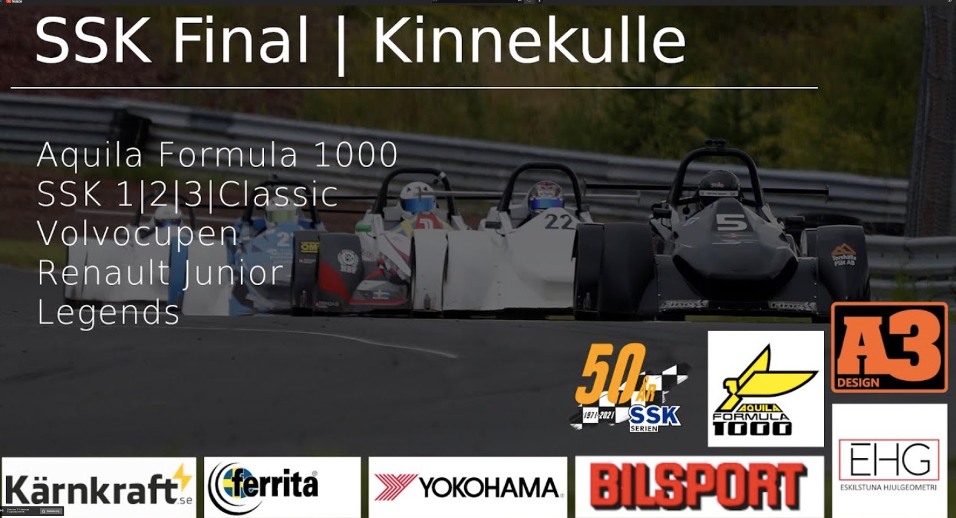 The Live-streaming from the Final at Kinnekulle! Here you will find times and links!!